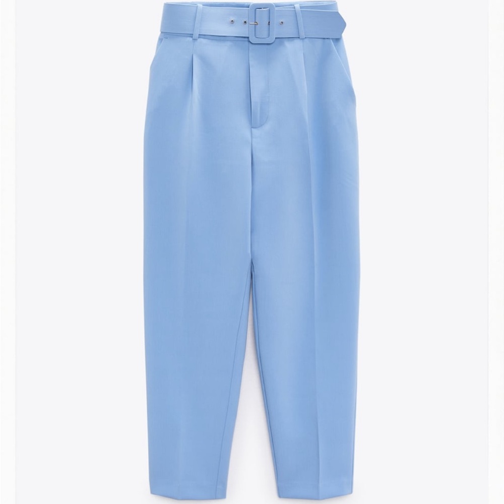 Blue trousers
